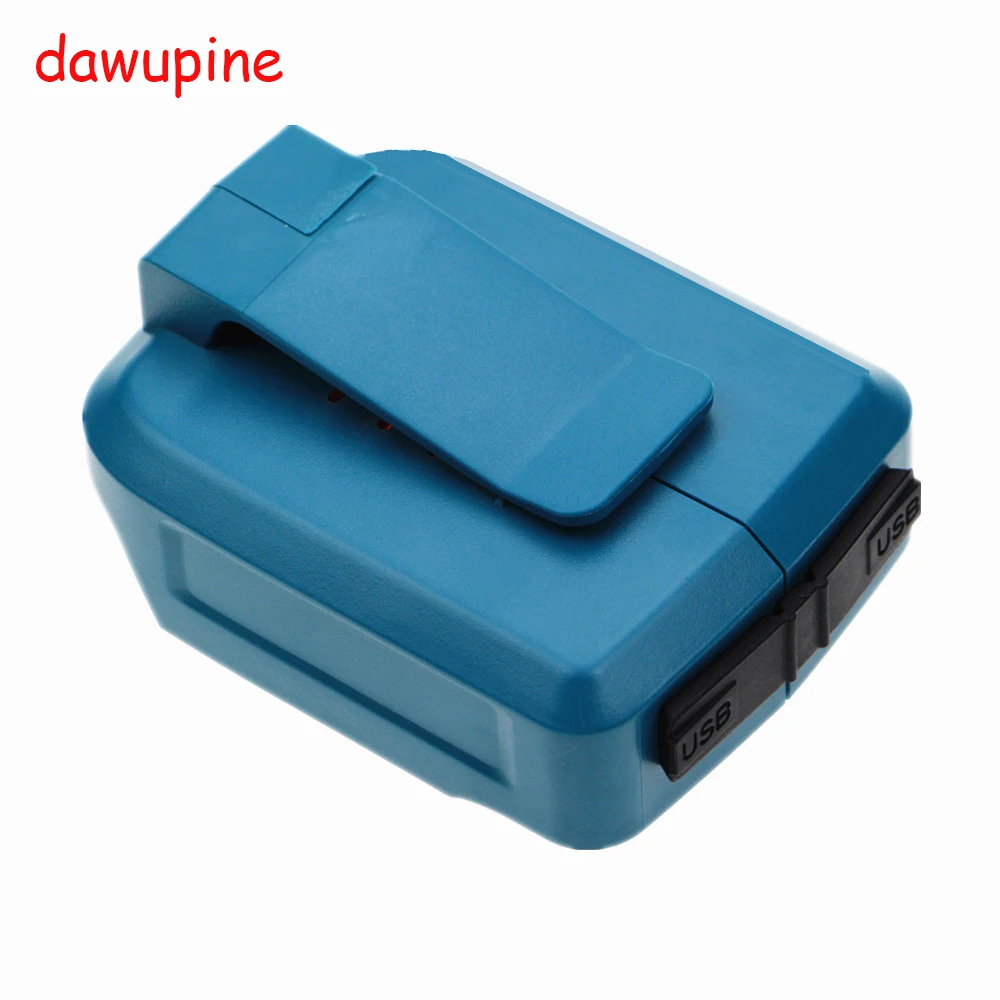 Davupine 14,4 V 3000mAh литий-ионный аккумулятор для Makita 14,4 V 3.0A BL1430 BL1415 BL1440 USB зарядное устройство адаптер конвертер