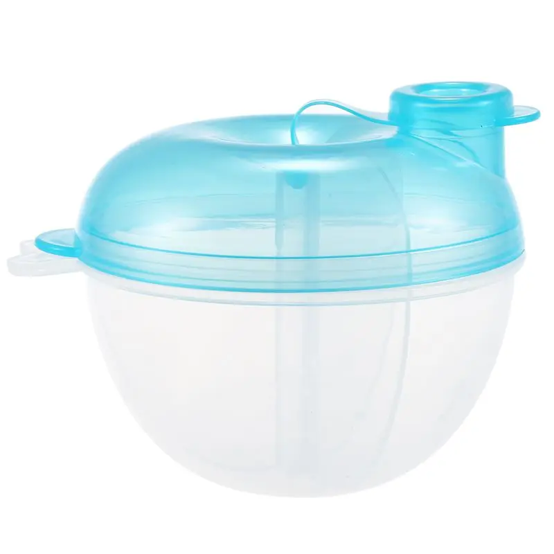 

Formula Dispenser, Non-Spill Baby Milk Powder Dispenser and Snack Cup, Baby Food Storage Container (Blue)