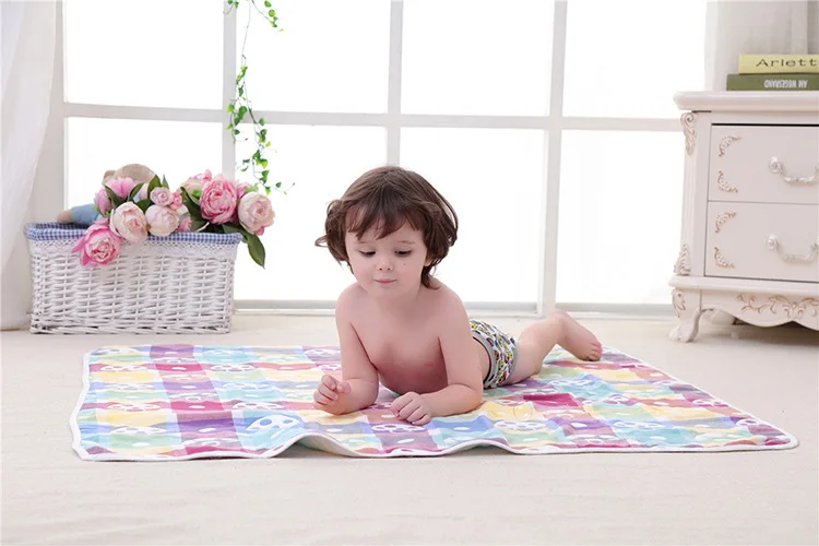 Детские Одеяла дышащий муслин Обёрточная бумага новорожденных хлопок 6 слоев ребенка пеленать Многофункциональный Дети Постельные