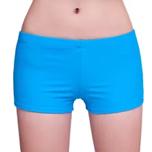 Брюки для девочек купальный Плавание Мужские Шорты для купания База анти-свет плоские Спортивная пляжные Брюки для девочек нейлон 2 шт