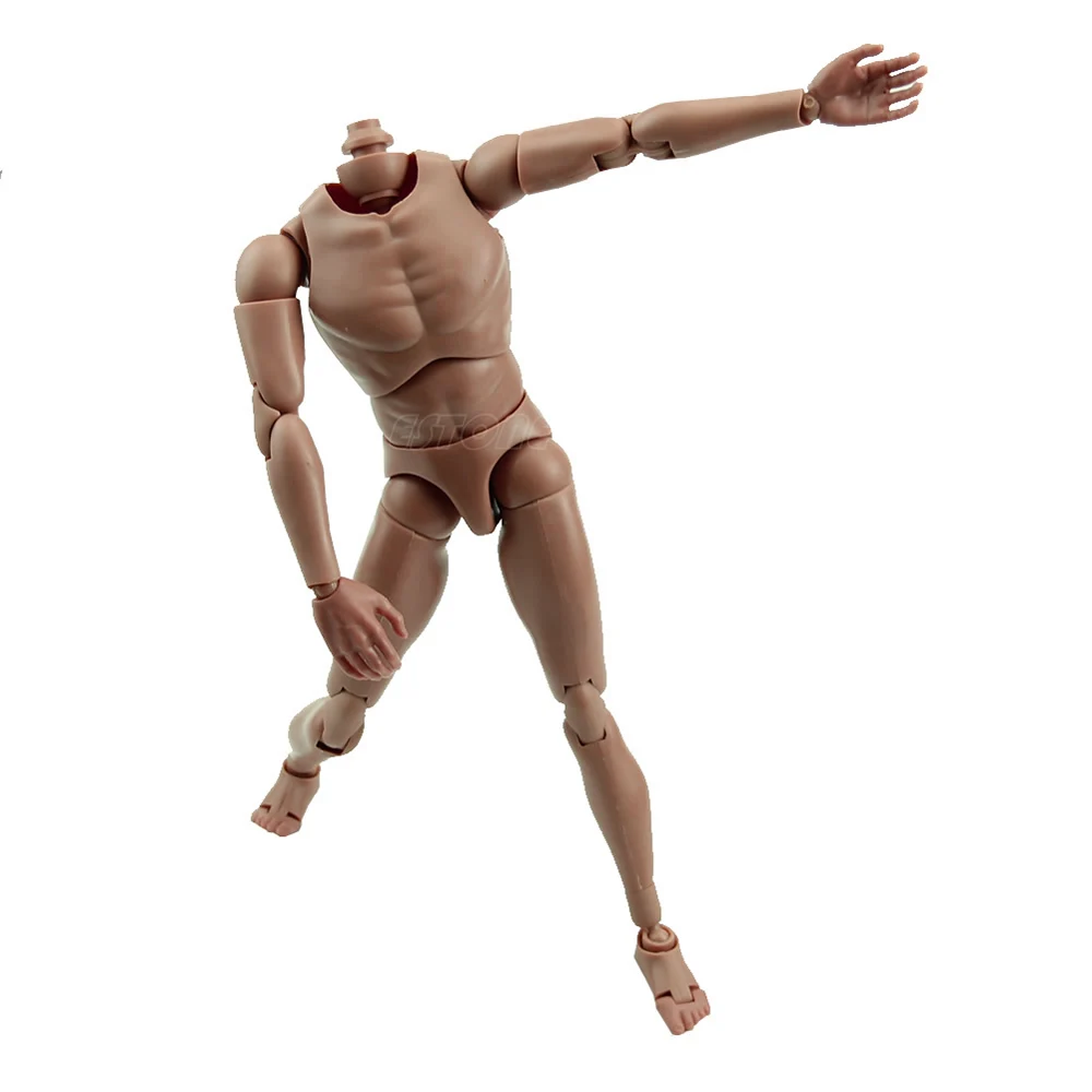  Narrow Shoulder 1:6 Scale Action Figure Nude Male Body Fit HOT Toys
