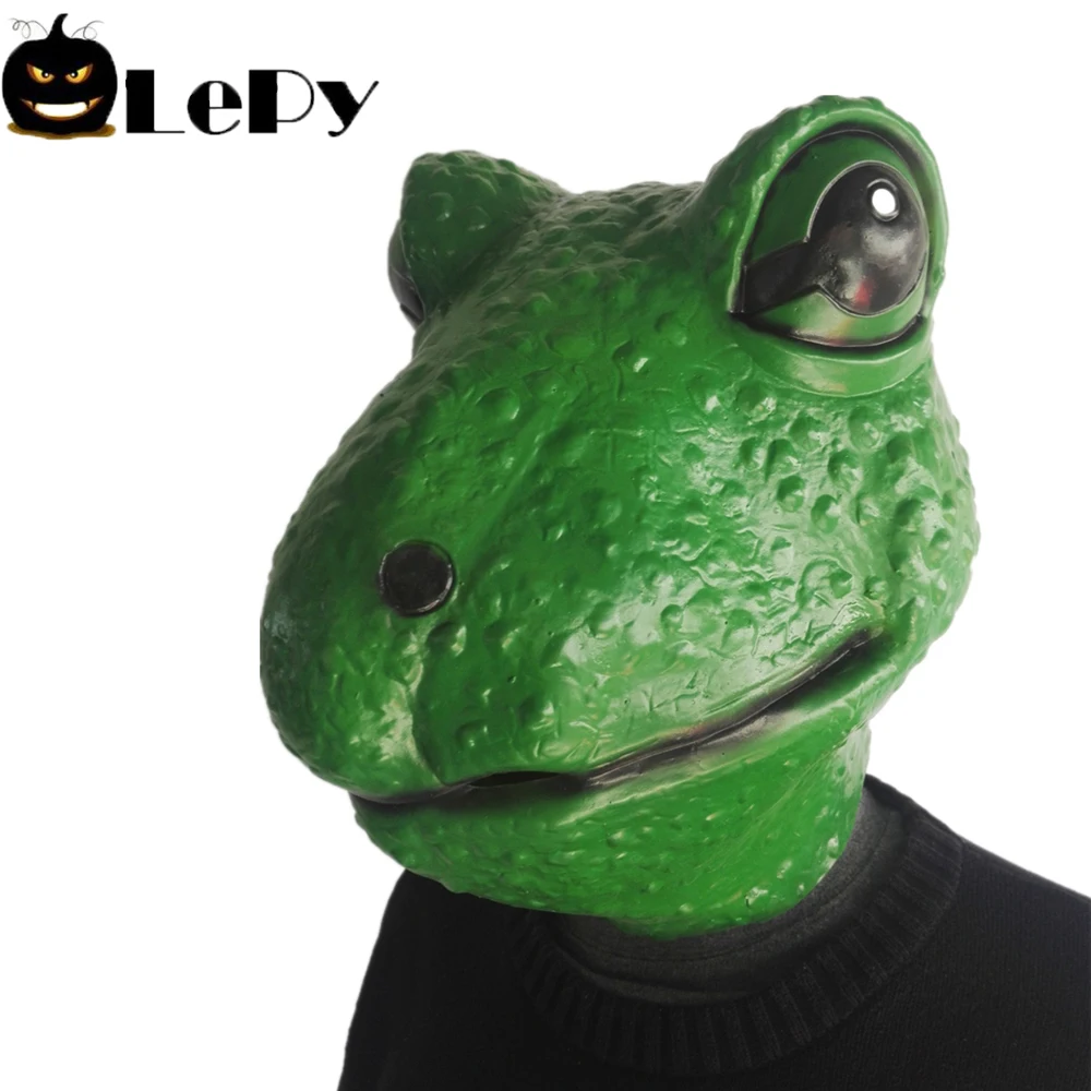 Buy Frog Latex Mask hallowen Meme costume cosplay