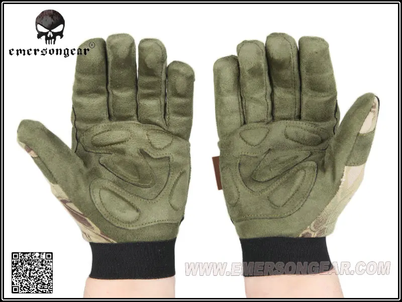 Tactical Full Finger Lightweight Glove, Mandrake, Emerald, EM8721