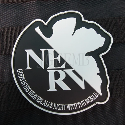 

Luminous EVA Evangelion NERV SEELE 3D PVC patch PB485