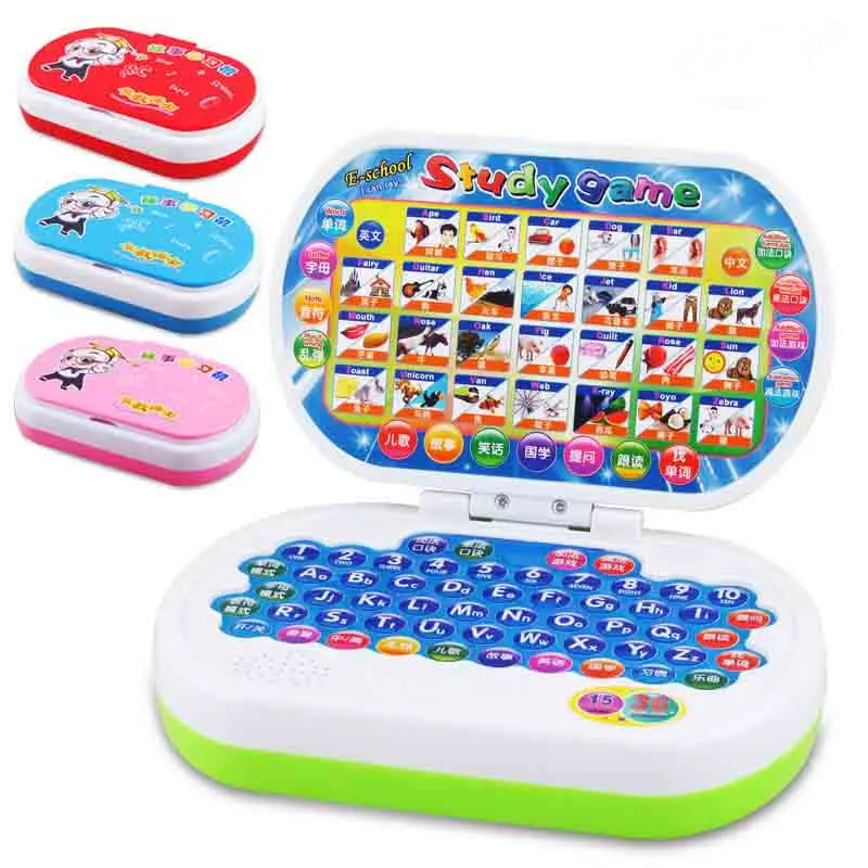 

New Baby Kids Pre School Educational Learning Study Toy Laptop Computer Game Educational Toy Send in Random