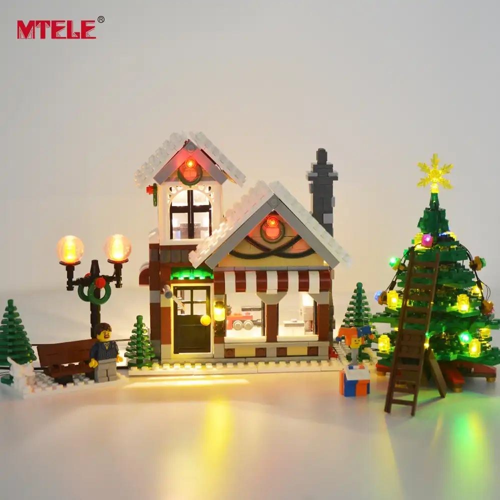 lego christmas toy shop