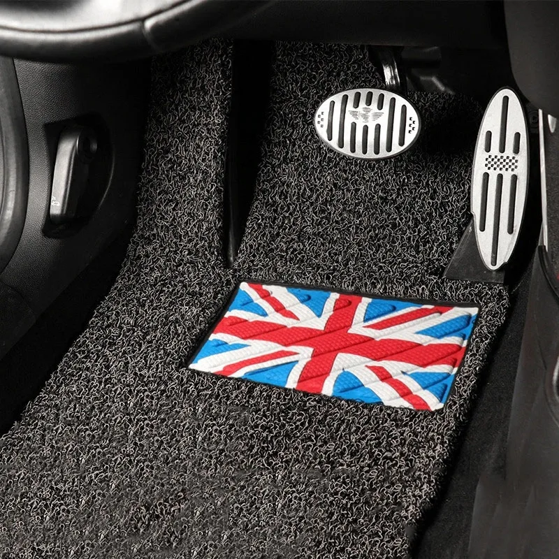 

PVC Front Rear Full Set Car Floor Mats Carpet Auto Interior Anti-Slip Pad For Mini Cooper F56 Car Styling Accessories