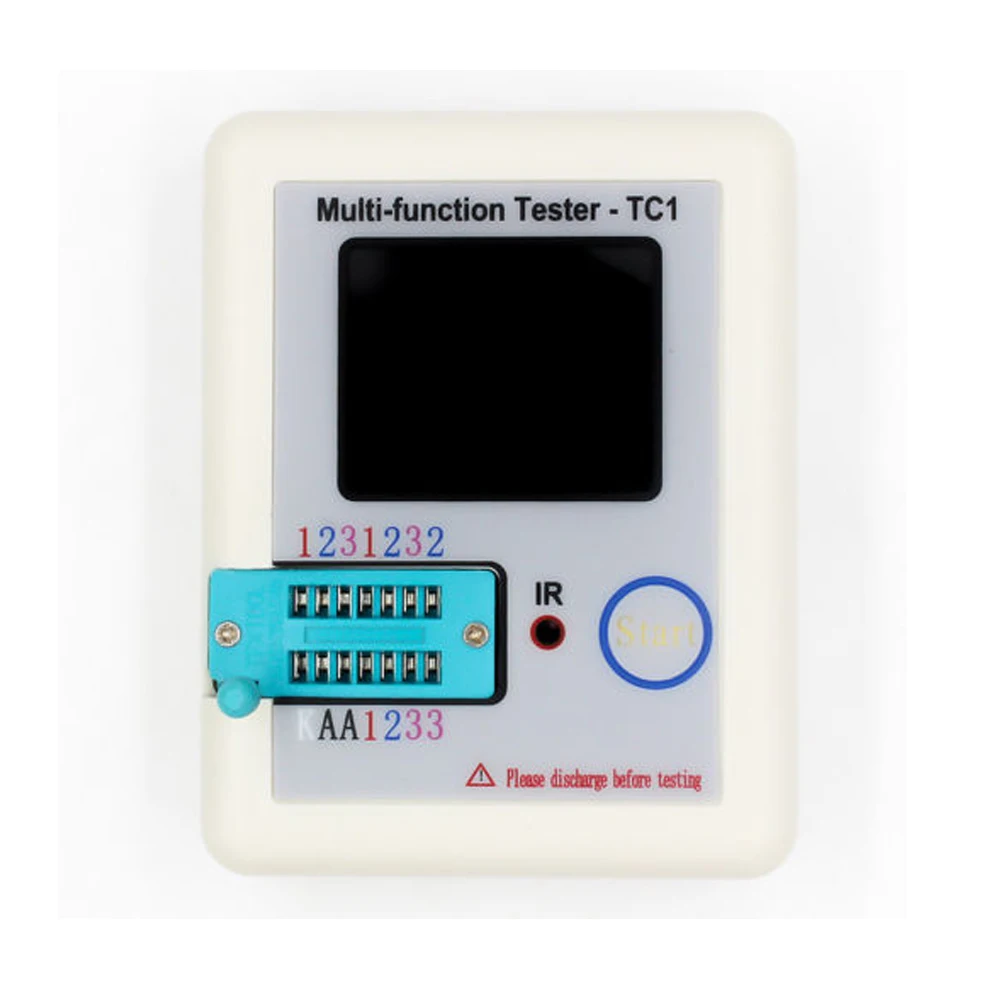LCR TC1 TFT Backlight Transistor Tester Multi functional Screen Display