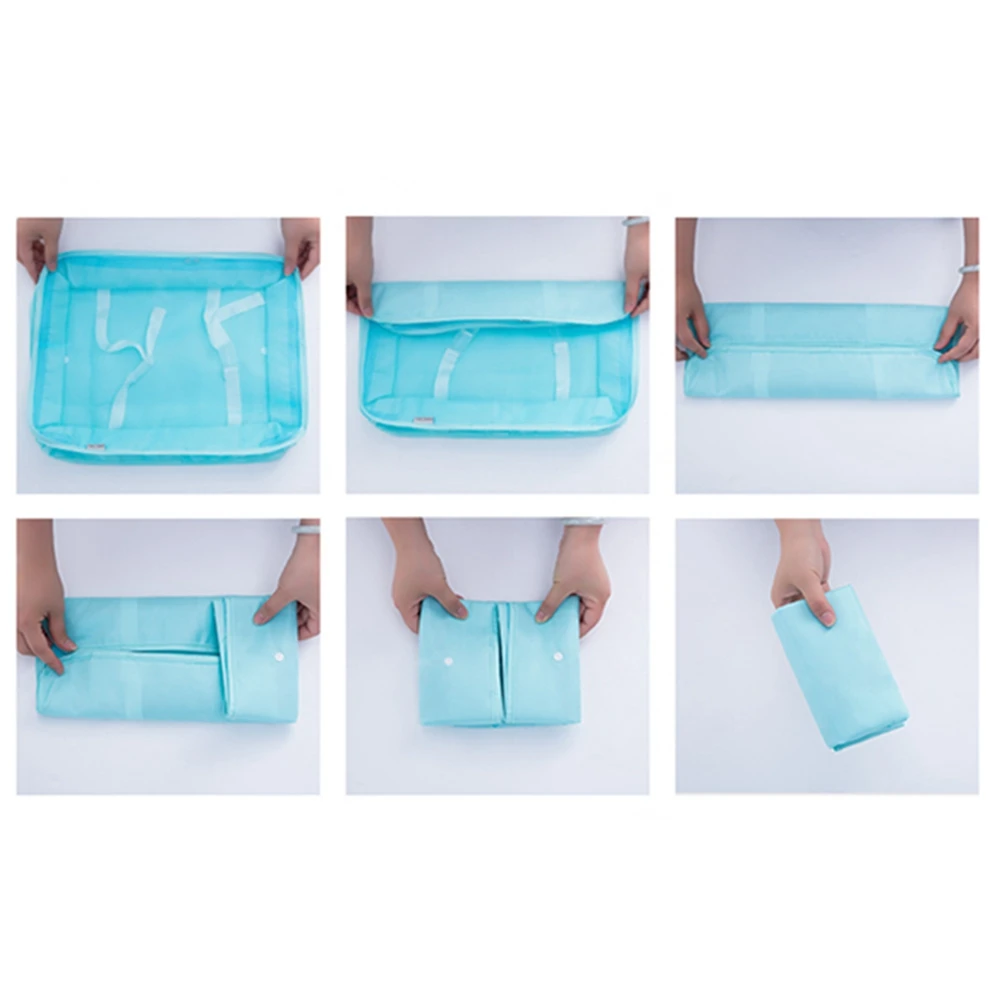Горячая Мода Дорожная сумка 8 наборов персонализированной печати многофункциональная водонепроницаемая сумка для хранения