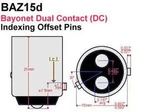 Luzes de Led para Carro Traseiras de Freio de Carro Lâmpadas de Estacionamento de Neblina 12v sem Erro Ijdm Lâmpadas Canbus - 5w Bay15d Bat15d 3030 32smd 1157 P21 18 Lâmpada de sinal