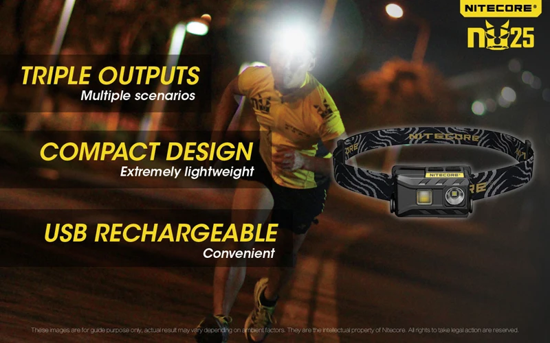 Nitecore NU25 Micro-USB Rechargeable Headlamp (9)