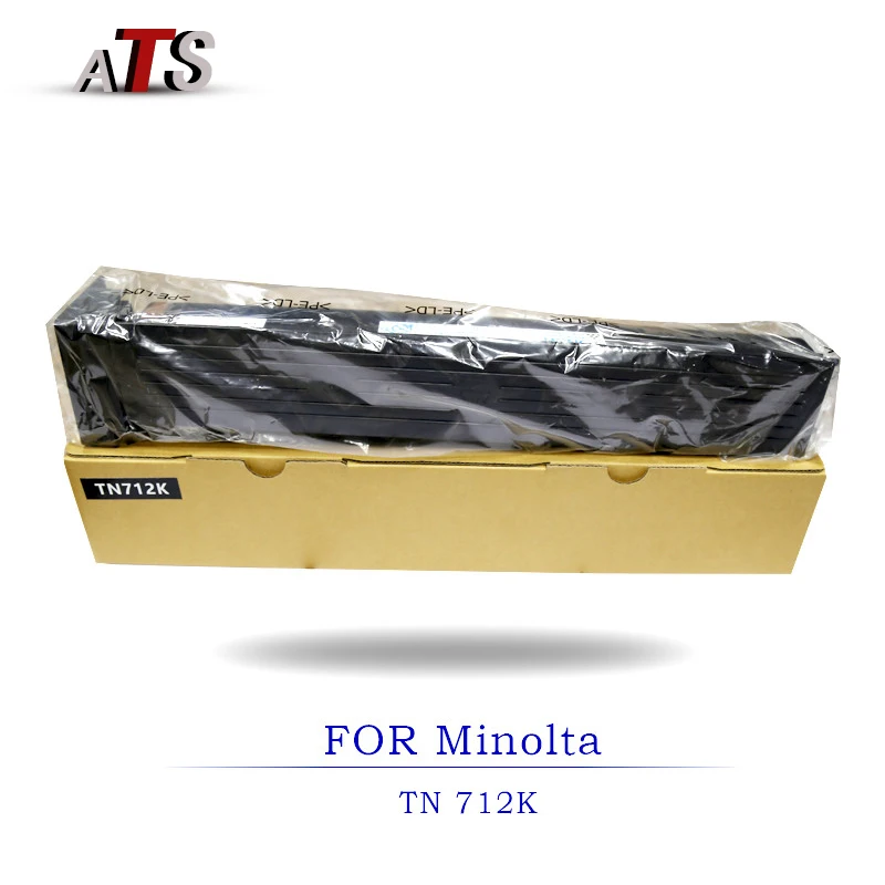950 г Черный тонер-картридж для Konica Minolta TN712 Bizhub BH 754E 654E совместимый копир запасные