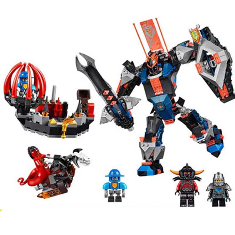 

Future Magic Ares Legoingly Nexo Knight Single with Building Blocks Toys For Children Compatible Legoings Nexos Knight