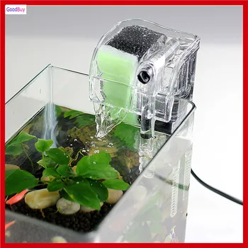 

New Plug-in Multiunction Waterfall Fish Tank Aquarium Water Circulation Filter Pump Air Oxygen Pump