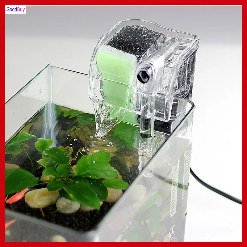 Nieuwe Plug in Multiunction Waterval Aquarium Aquarium Watercirculatie