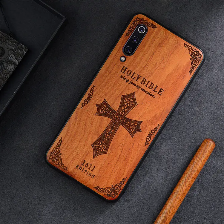 Изготовленный На Заказ резной деревянный чехол для Xiaomi Mi 9 SE чехол funda для Xiaomi mi 9 mi 8 se mi8 lite mix 3 2 2s деревянный ТПУ защитный чехол - Цвет: 5