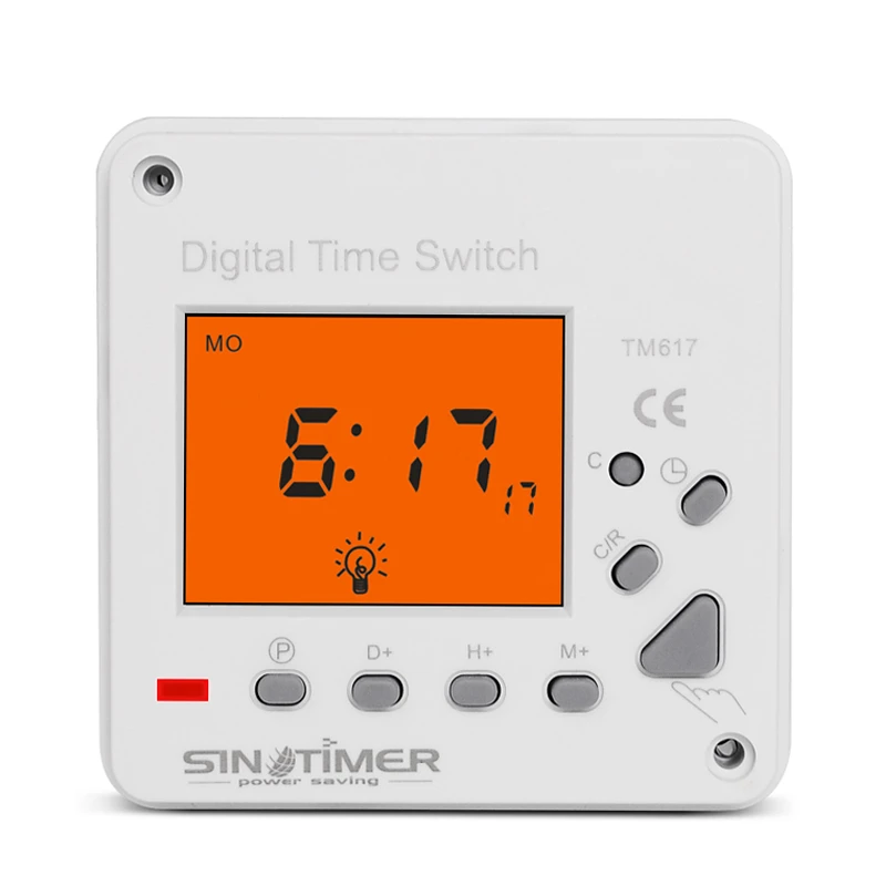 TOMZN 30A Weekly 7 Days Programmable Digital TIME SWITCH Timer