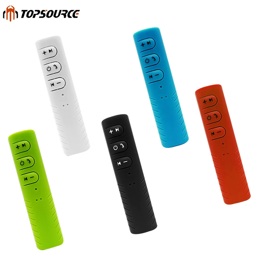 TOPSOUCE 3 5 мм разъем Bluetooth автомобильный комплект Hands free Аудио приемник адаптер авто