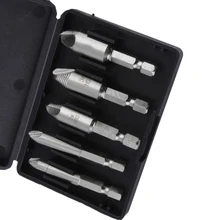 Высокоскоростной стальной шнековый экстрактор из дерева под железом инструмент для удаления шнека экстрактор сломанной проволоки с 5 сломанной головкой