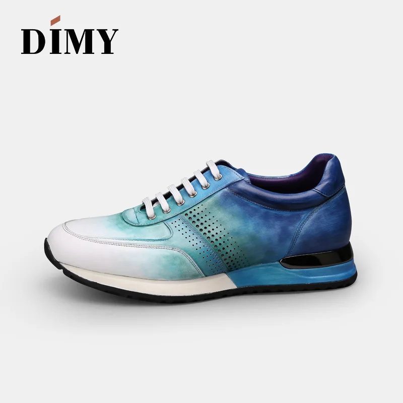 DIMY men's shoes retro shoes casual old shoes men's tide sports shoes men's summer breathable running shoes