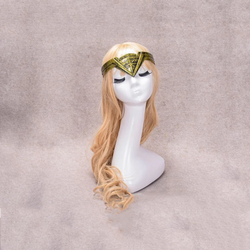 

1 Pc New Superhero DC Comic Wonder Woman Headdress Armband Accessory Headband Cosplay Hair Accessories figure toy