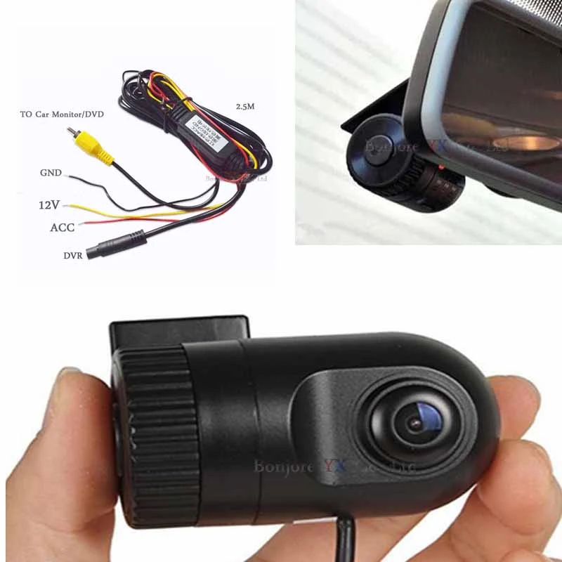 ミニ車 Dvr カメラダッシュカムビデオ Av Rca 入力レコーダーナイトビジョン Hd 19 P フロントカメラタコグラフ安全 Asystem Dash Cam Video Mini Car Dvr Cameracar Dvr Camera Aliexpress
