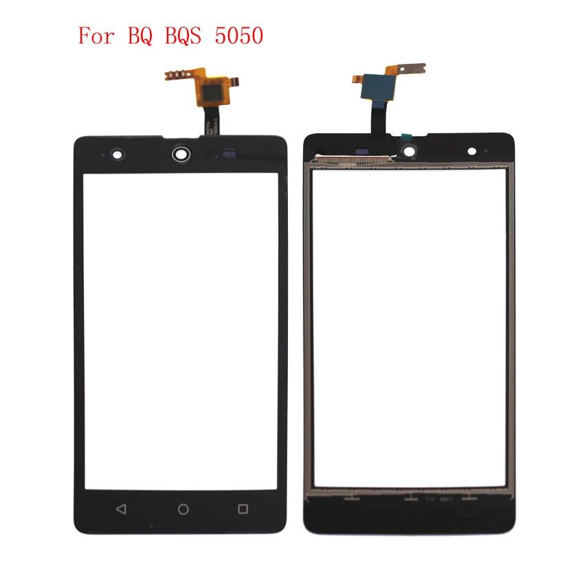 

High Quality For BQ BQS 5050 Touch Screen Panel Digitizer Assembly Phone Parts With Free Shipping And Tools