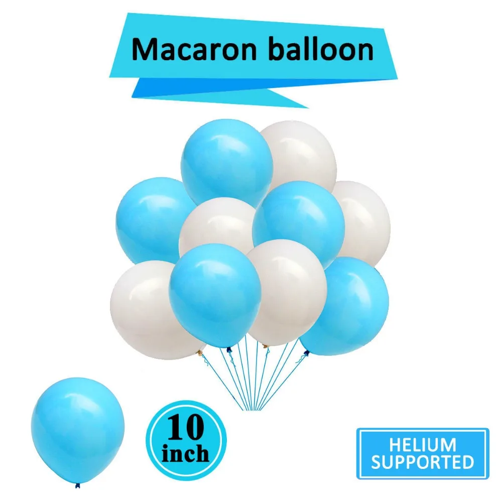 Lincaier 10 шт дюймов Macaron латексные шары украшения для дня рождения дети мальчик