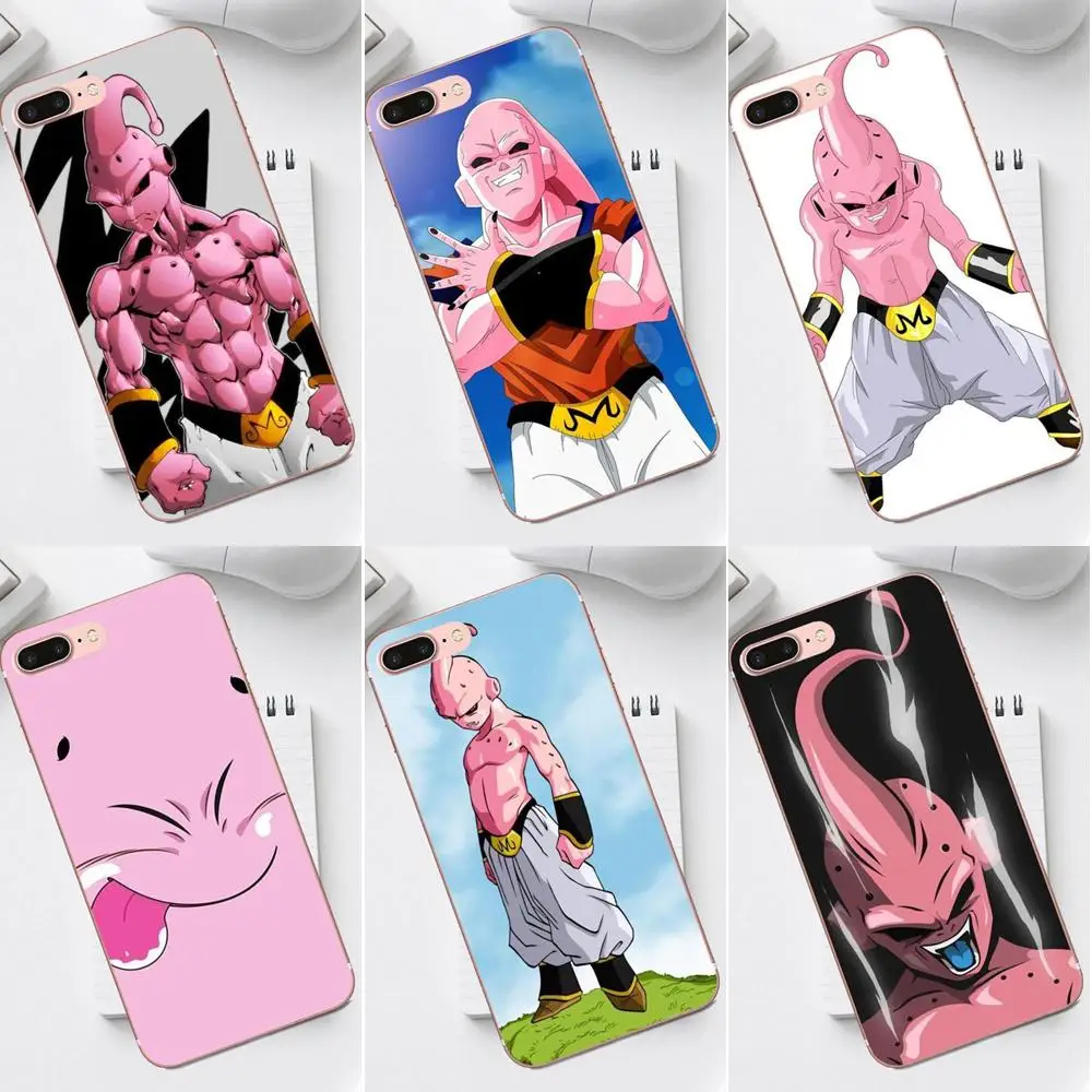 

Majin Buu Face Dragon Ball For iPhone X XS Max XR 4 4S 5 5C SE 6 6S 7 8 Plus Galaxy A3 A5 J1 J3 J5 J7 2017 Soft TPU Coque Case