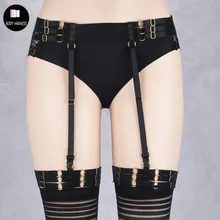 Обвязка-ремень-Подвязка-сексуальное нижнее белье-жгут нижнее белье-готика-альтернатива-связывание одежда-подвязка для ног