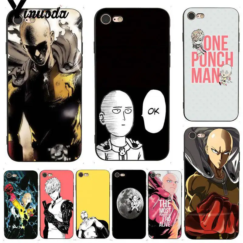 Чехол Yinuoda для iphone 7 6 X One Punch Man Hero высококлассный телефонный чехол iPhone 6S 8 Plus XS XR SE