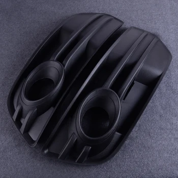 

Plastic Black Car Front Bumper Vent Grill Fog Light Grille Cover 8R0 807 681 A/8R0 807 682 A Fit For AUDI Q5 2009 2010 2011 2012