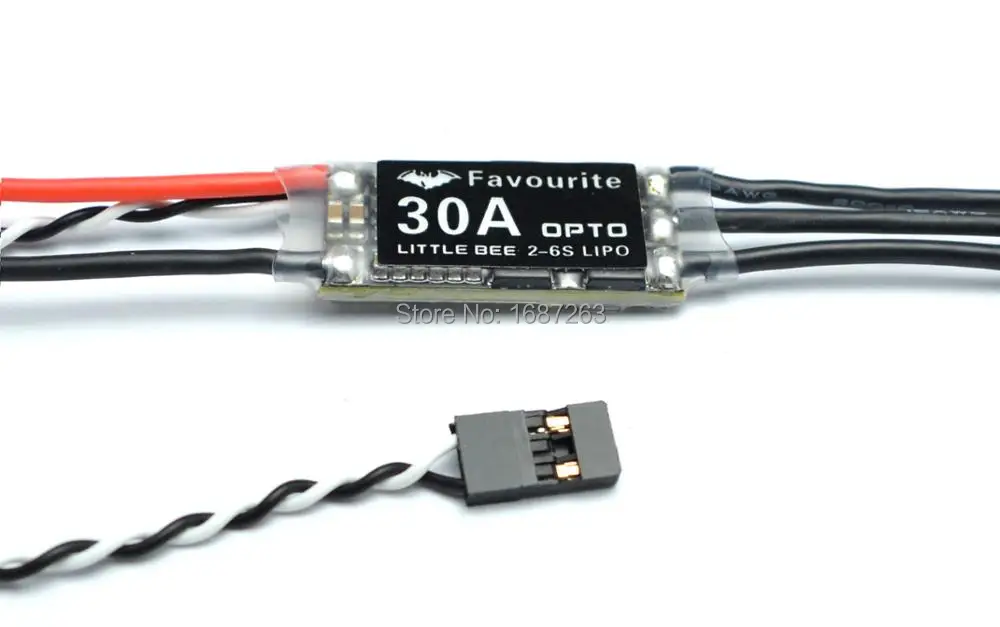 Оригинальный Квадрокоптер Littlebee 30A 2 6S OPTO ESC Бесщеточный Регулятор скорости для
