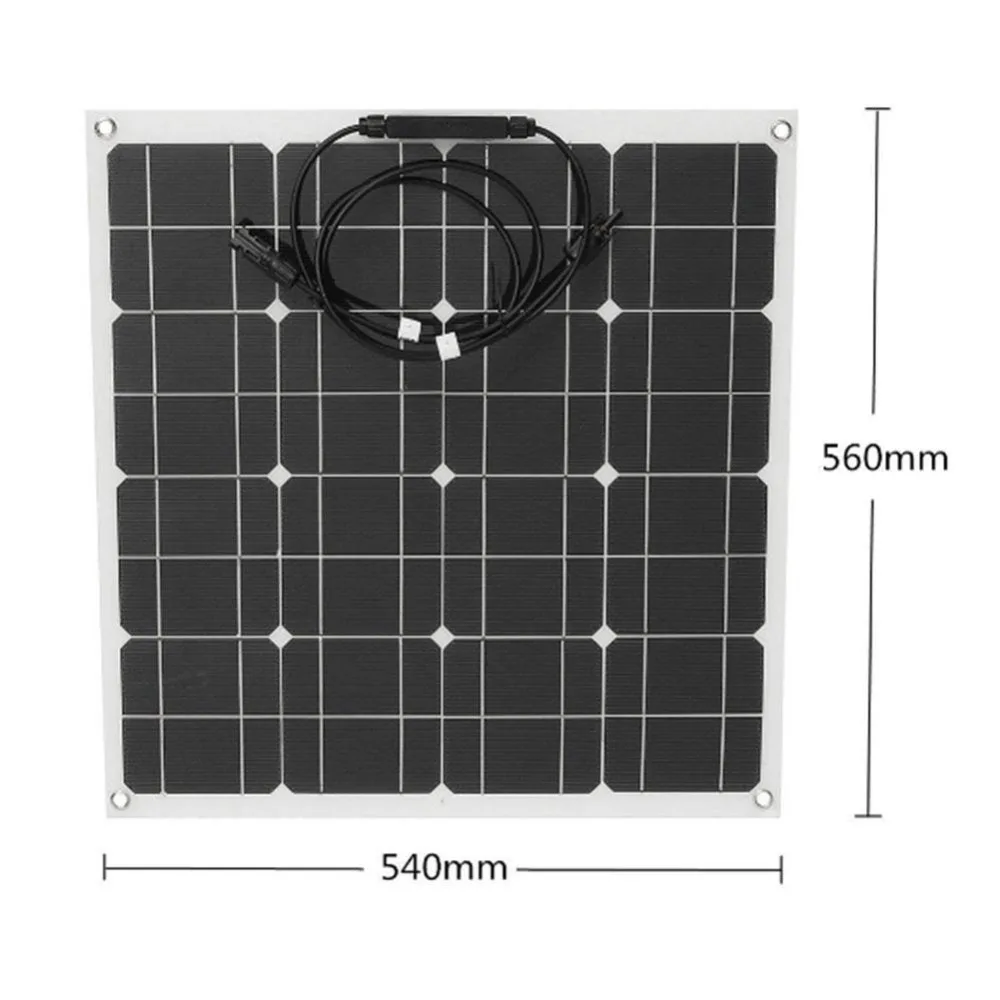BCMaster высокое качество эффективность 12 в 50 Вт Sunpower мягкие полу гибкие солнечные панели монокристаллические солнечные батареи в продаже