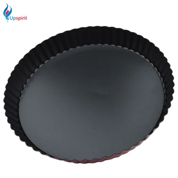 

Upspirit 9 Inch Wave Edge Pizza Pan Cake Tray Mould Non-stick Pie Plate Carbon Steel Round Shape Chrysanthemum Style Baking Tool