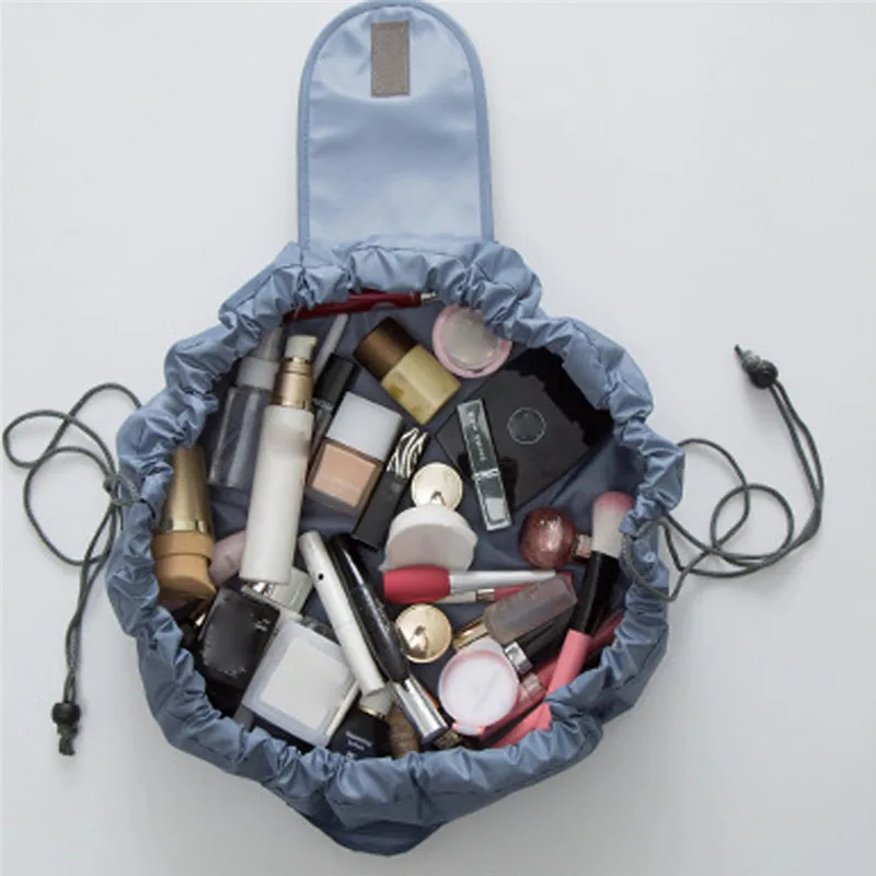 Портативный Красота Шнурок Путешествия органайзер для макияжа для хранения ювелирных изделий косметический