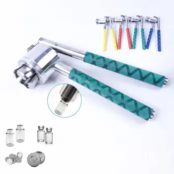 

Stainless Steel Manual Pure Aluminum Cap Bottle Spray Bottle Crimping Machine Manual Gland Crimping Pliers Capping Tool