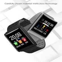 N98 Смарт-часы сердечного ритма мониторящий сон монитор Водонепроницаемый Bluetooth наручные часы датчик движения Для мужчин Для женщин смарт-браслет