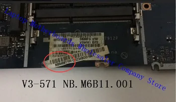 

Scheda Madre For ACER Aspire E1-571g E1-571 NBM6B11001 NB.M6B11.001 Mother board Q5WVH LA-7912P Tested