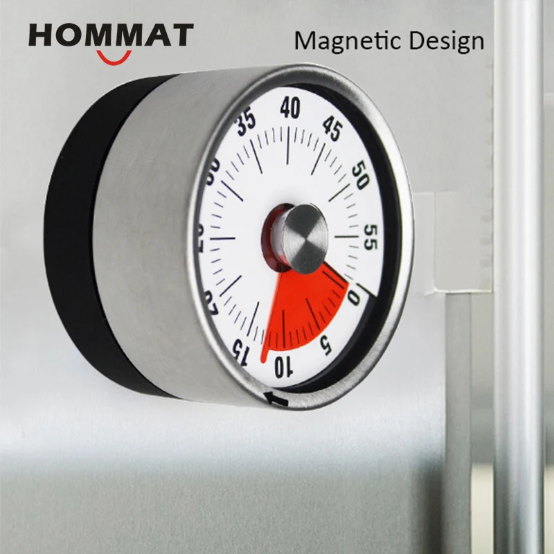 Mechanical Kitchen Timer Cooking Baking Alarm Bell Reminder 60