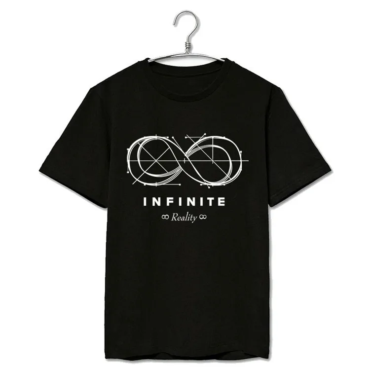 Альбом KPOP Infinite dilemma, летняя хлопковая футболка с короткими рукавами для дня рождения футболка с короткими рукавами