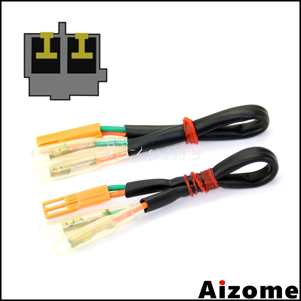 Motorcycle Rear Turn Signals Adapters Wiring Harness Connectors For Honda CTX700 NC700 CBR650 VT750C2B LED Indicator Leads-in Covers & Ornamental Mouldings ...