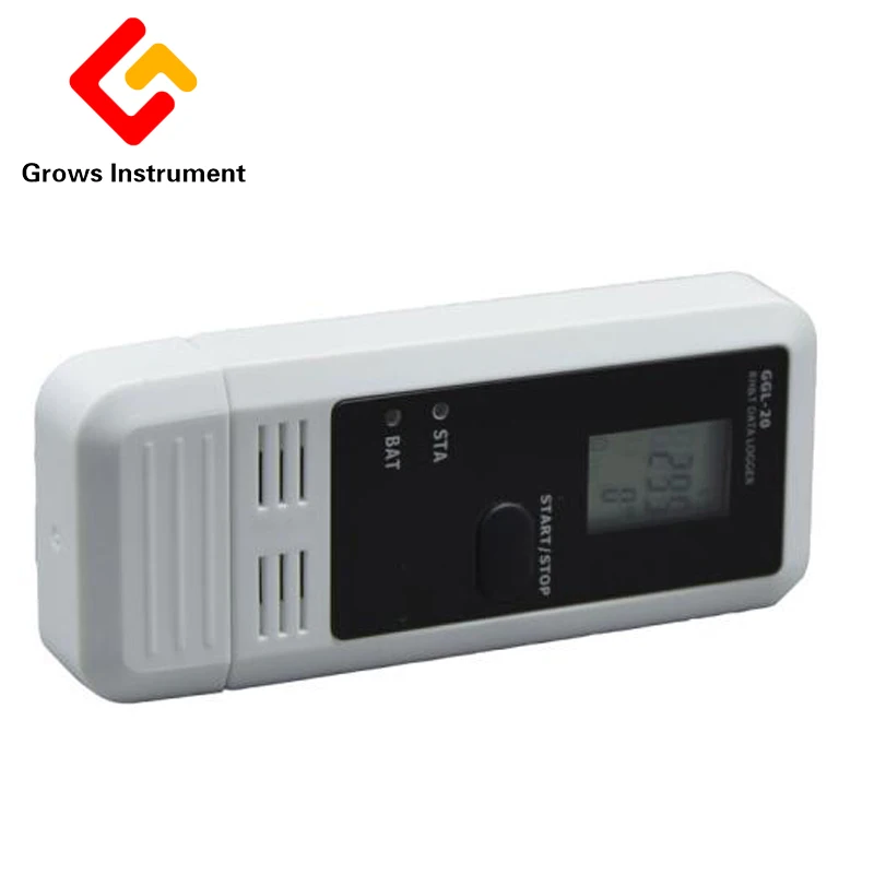 GGL20 цифровой Портативный Температура и влажности Регистраторы из Еда холодной транспорта аптека Температура монитор измерительный