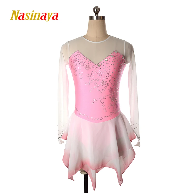 open lace back dress Pink Tweed Lace Up Short Ruffle Sleeve Dress – SSYS main image 0