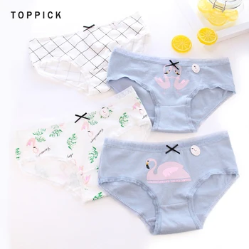 

Flamingo Sexy Panties Women Sexy Ladies Cotton Underwear Underpants Female Intimate Panty Girl Cartoon Underwear