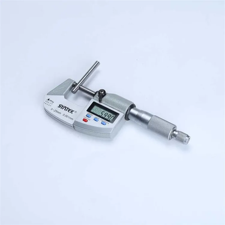 digital portátil medidor de espessura do calibrador ferramentas de micrometro