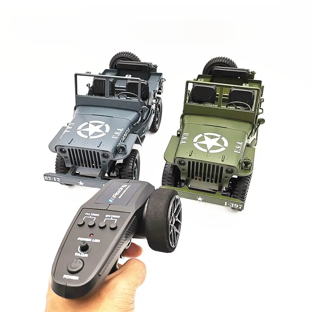 LeadingStar 1:10 Remote Control Car C606 Four-wheel Drive Climbing Jeep RC CAR Convertible Toy Car