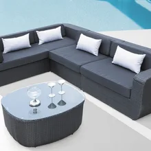 Роскошные плетёный стул 4 классическая мебель для дома угловой диван