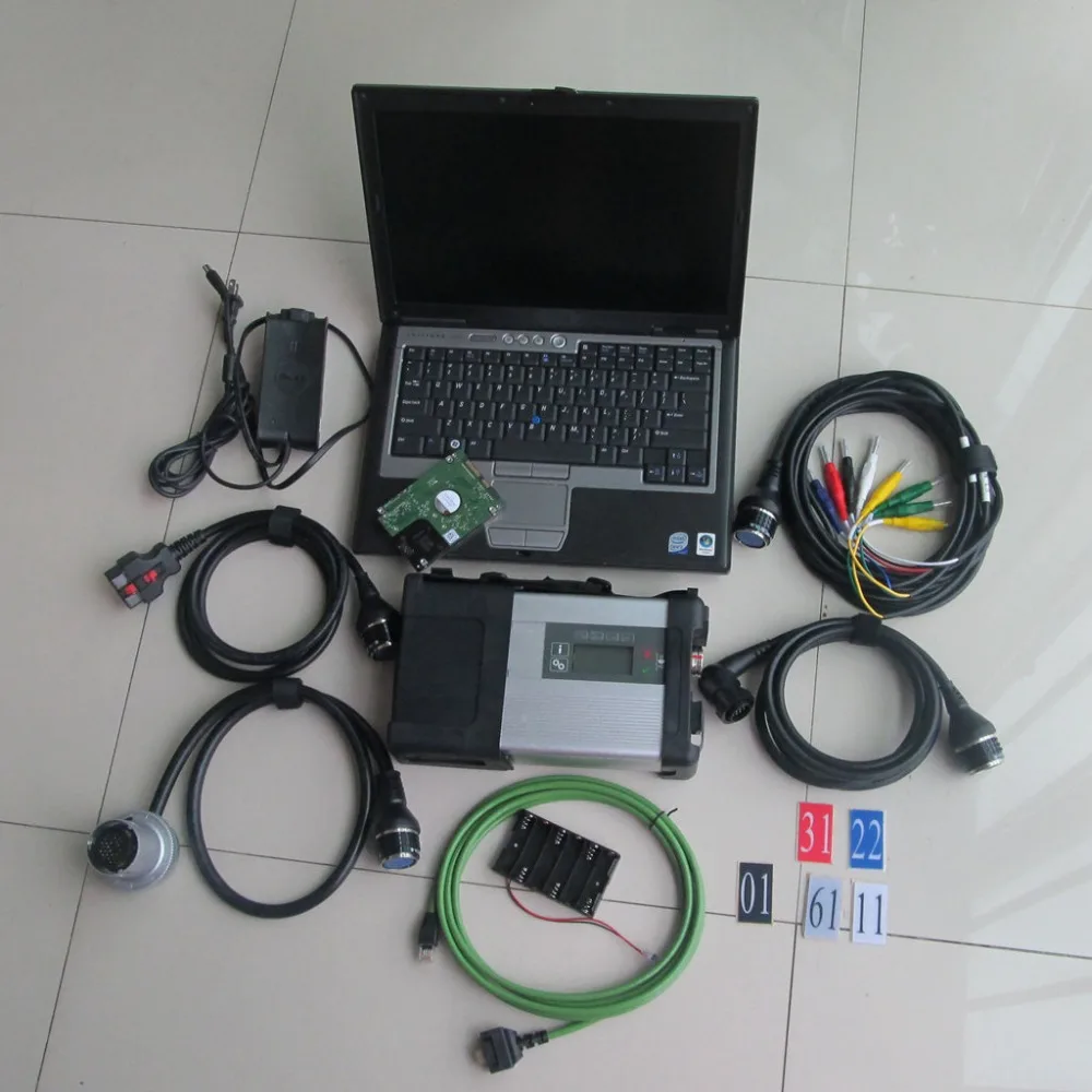Mb star diagnosis cc5 с программным обеспечением на 320 Гб hdd, поддержка,12 в для mb star c5 sd, диагностический установленный ноутбук на 4 ГБ d630 для sd c5