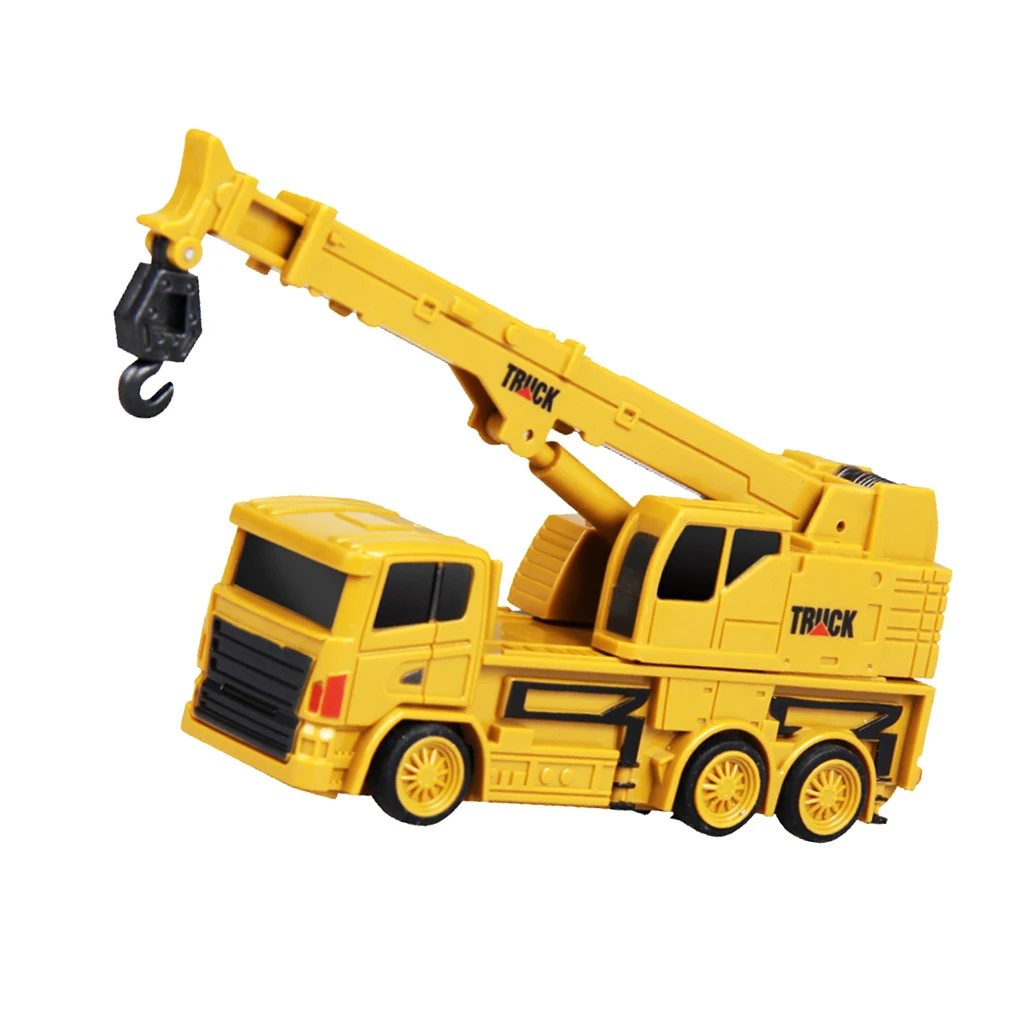 1/64 Radio Remote Control RC Crane Lift Truck Engineering Car w Transmitter RTR